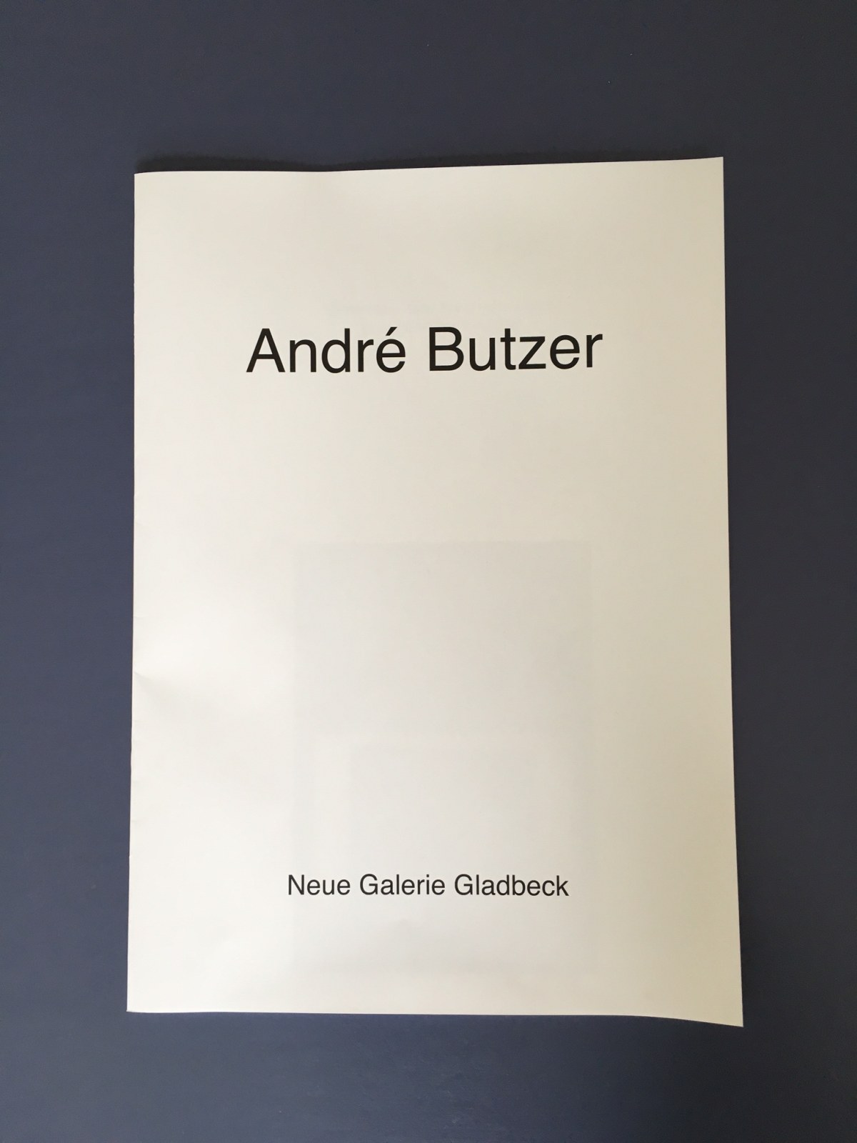André Butzer - Galerie Gladbeck